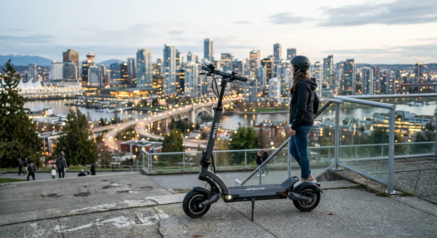 Apollo City 2022 with cityscape in the background