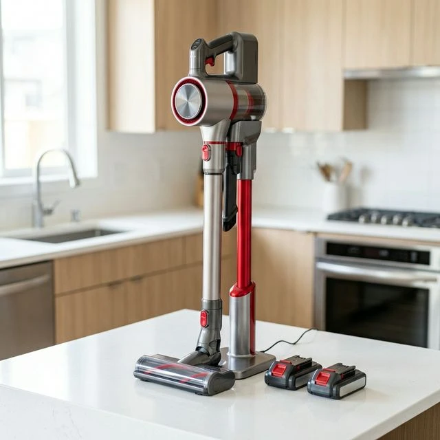 LG CordZero A9 with dual battery setup