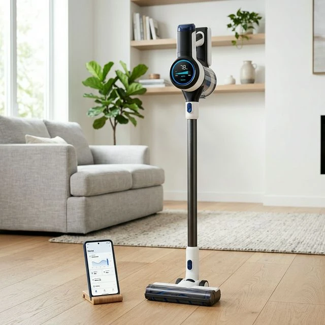 Tineco Pure ONE S12 with LED display and smartphone app